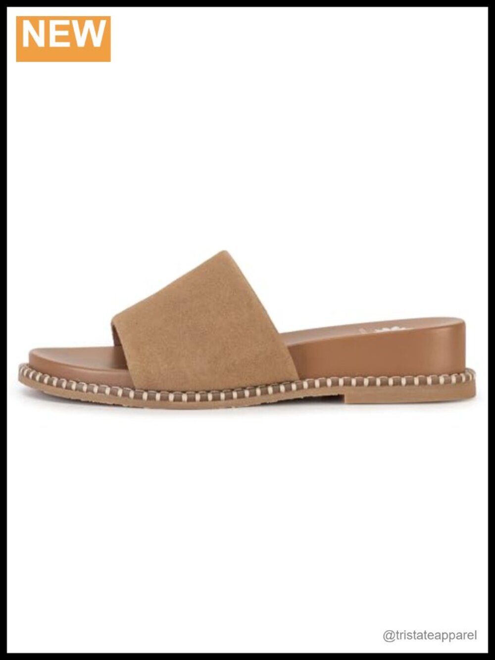 Women's Wedge Sandal Round Toe 1.5 Inch Heel